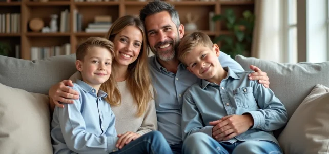 Sophie Coste et le père de ses fils : portrait d&rsquo;une famille moderne et unie